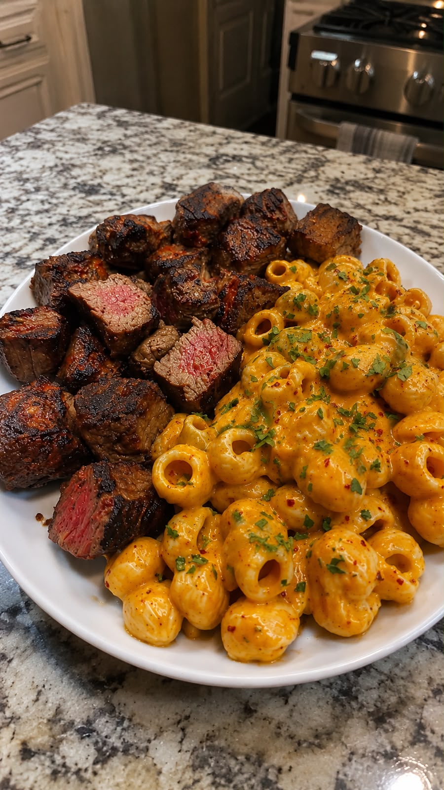 Steak and Macaroni and Cheese 1 Steak and Macaroni and Cheese