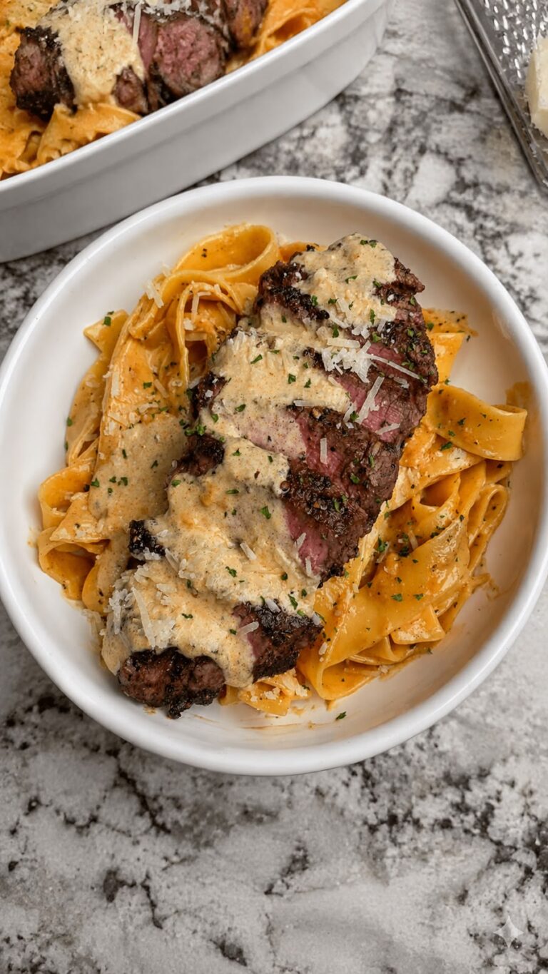 Steak and Pasta