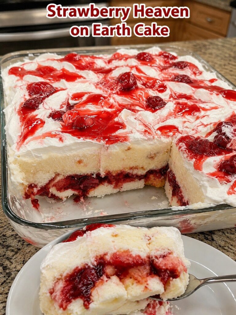 Strawberry Heaven on Earth Cake
