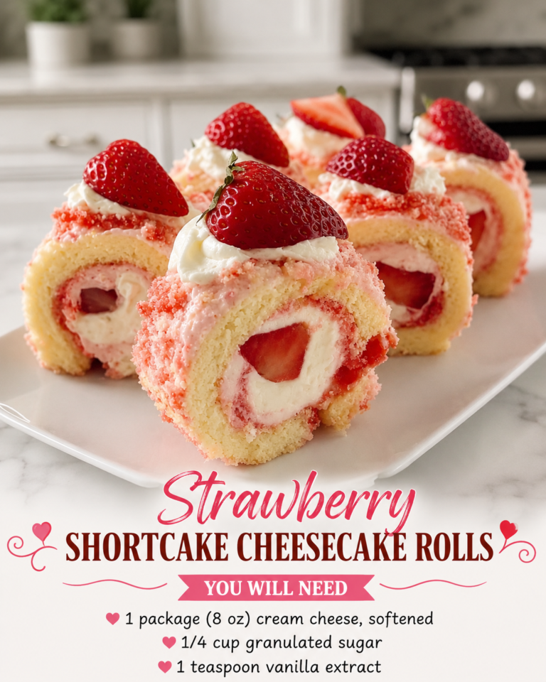 Strawberry SHORTCAKE Cheesecake sushi