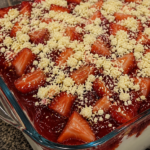 strawberry shortcake trifle 1