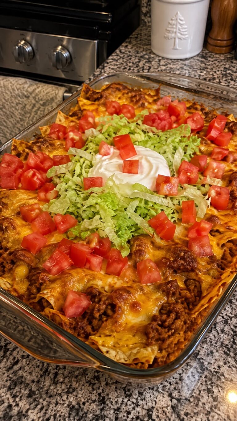 Taco lasagna