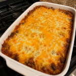 taco lasagna casserole 1