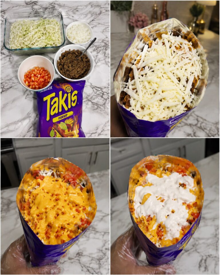 Takis Fuego Taco Salad