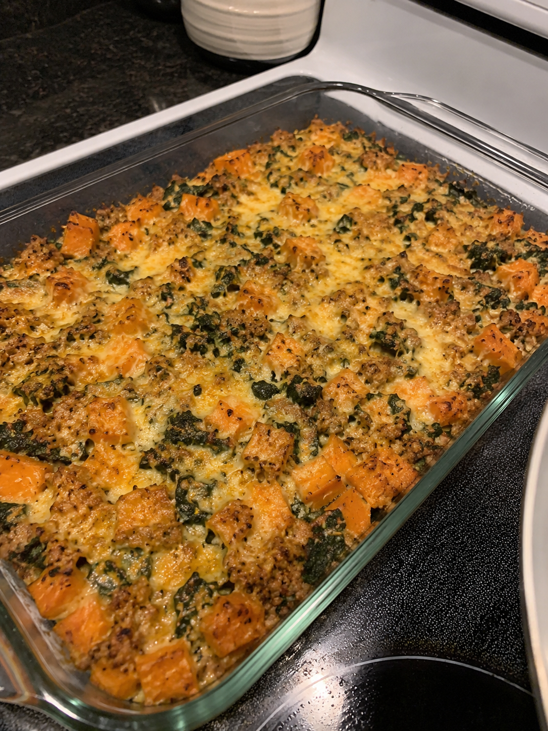 Turkey & Sweet Potato Protein Casserole 1 Turkey & Sweet Potato Protein Casserole