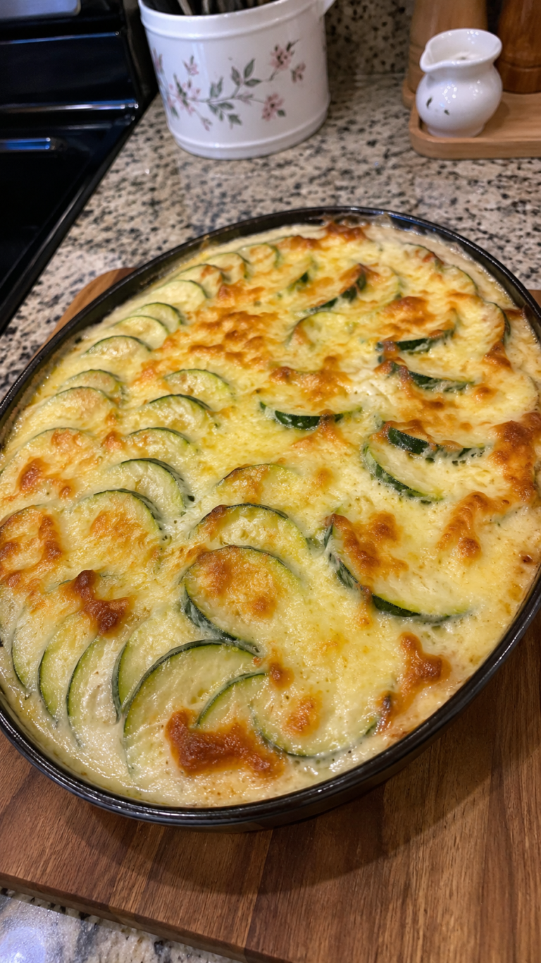 Zucchini & Ground Beef Casserole